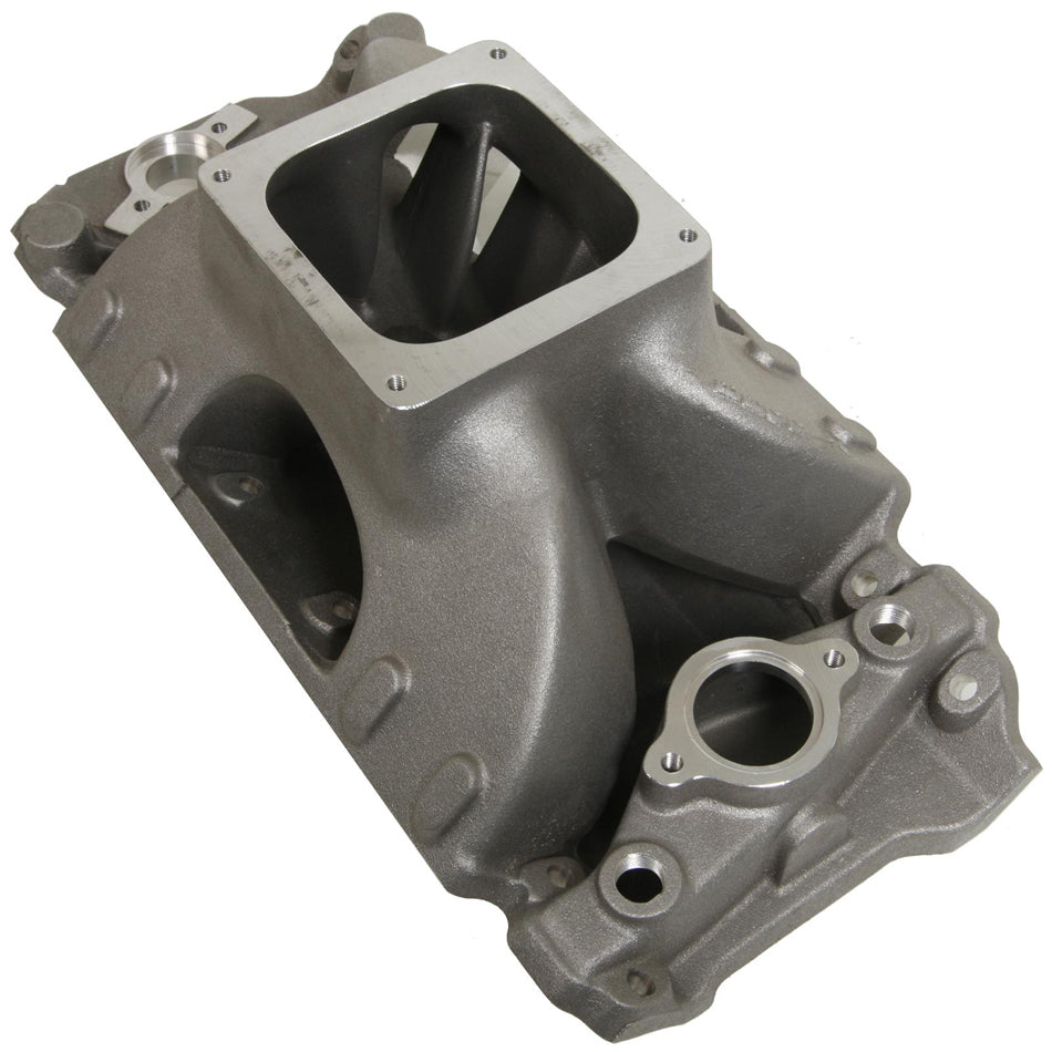 BBC O/P Intake Manifold w/Dominator Flange