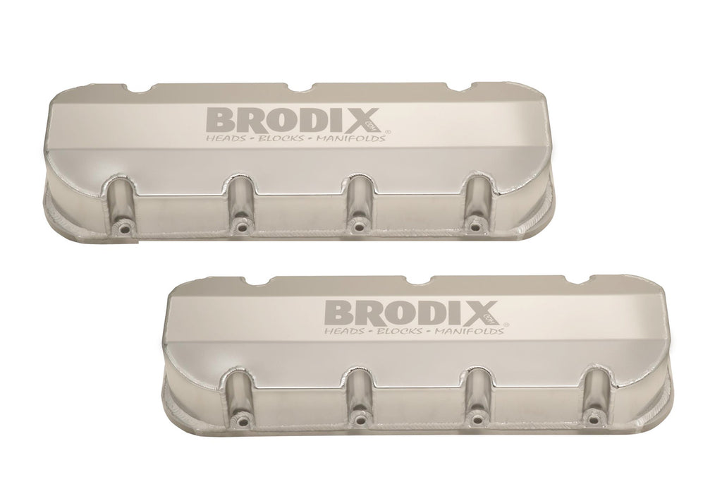 Brodix BBC Fabicated Alm Valve Cover Set