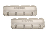 Brodix BBC Fabicated Alm Valve Cover Set