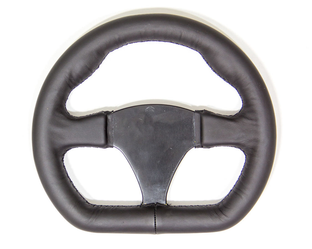 Black Leather Steering Wheel