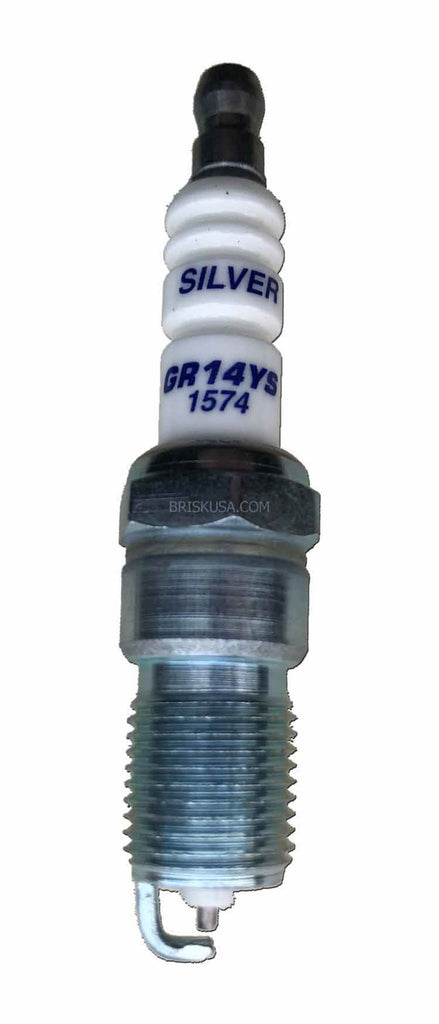 Brisk Spark Plug Silver Racing