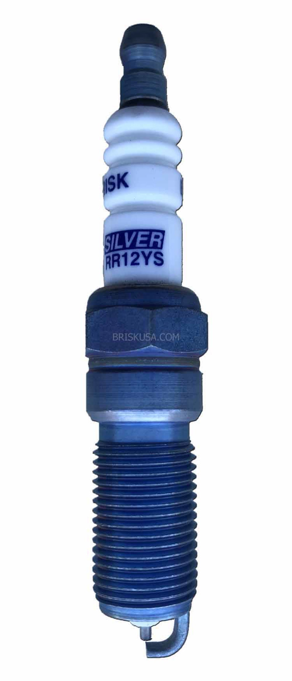 Brisk Spark Plug Silver Racing