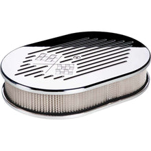 Load image into Gallery viewer, Billet Specialties Small Oval Air Cleaner W/Flags