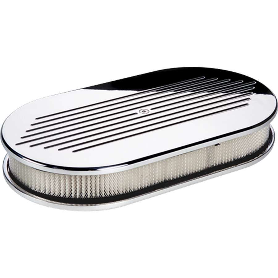 Billet Specialties Large Oval Ball Milled Air Cleaner