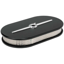 Load image into Gallery viewer, Billet Specialties Oval Air Cleaner Large Streamline Black