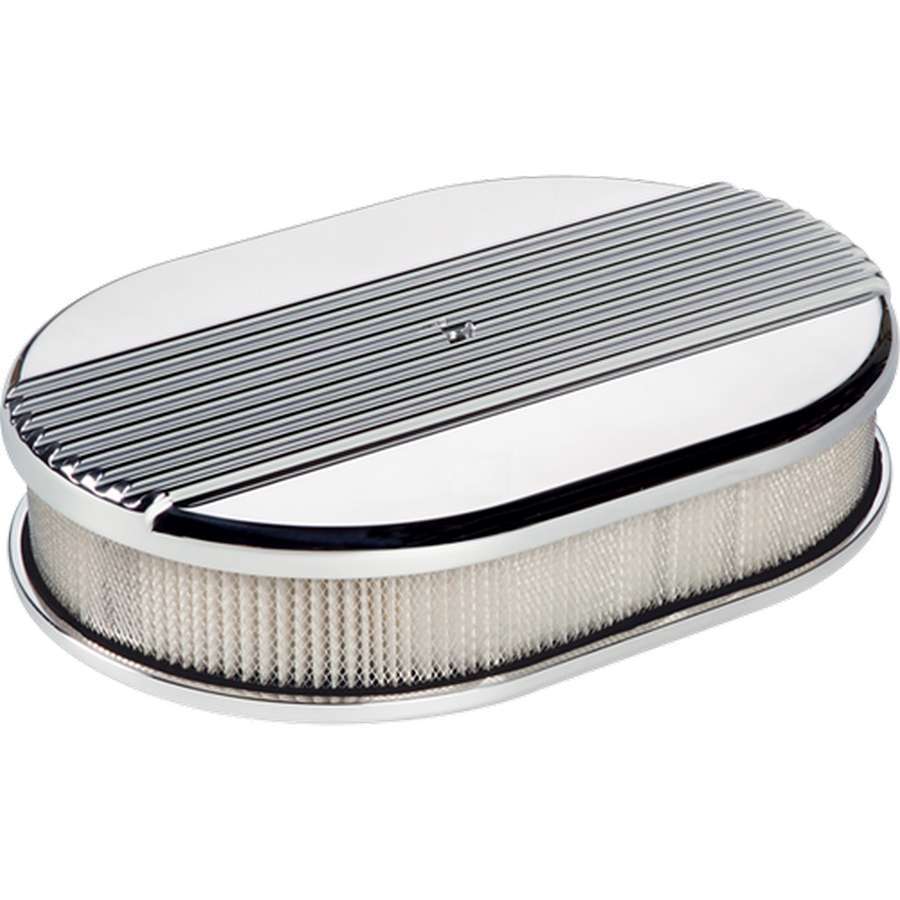 Billet Specialties Small Ribbed Oval Air Cleaner