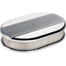 Load image into Gallery viewer, Billet Specialties Small Ribbed Oval Air Cleaner