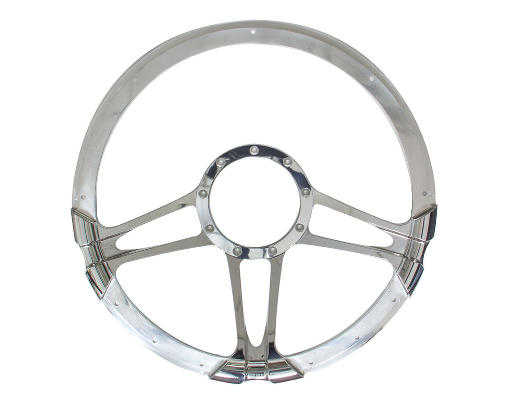 Billet Specialties 14in Monaco Steering Wheel Half Wrap