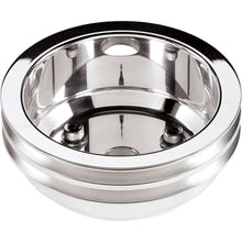 Cargar imagen en el visor de la galería, SBC 2 GRV Crank Pulley LWP Polished