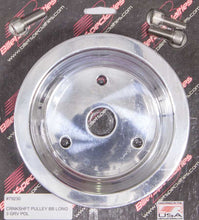 Load image into Gallery viewer, Billet Specialties BBC 3 GRV Crank Pulley LWP Polished