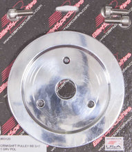 Cargar imagen en el visor de la galería, Polished BBC 1 Groove Lower Pulley