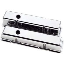 Cargar imagen en el visor de la galería, Valve Covers SBC Plain Polished Tall