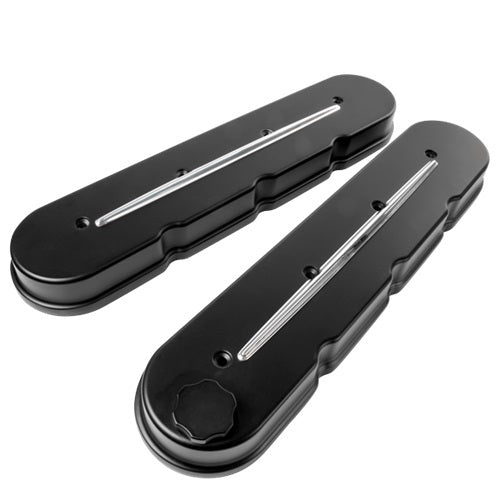 LS Streamline Valve Covers Satin Black