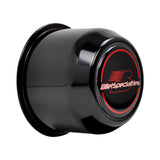 Billet Specialties Center Cap Push Tru 3.2 90 CB Black 2-1/2in TALL