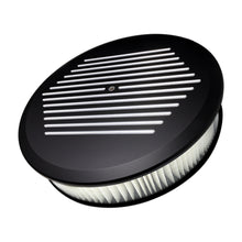 Load image into Gallery viewer, Billet Specialties Air Cleaner 14in Round Ball Milled Black