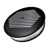 Billet Specialties Air Cleaner 14in Round Ball Milled Black