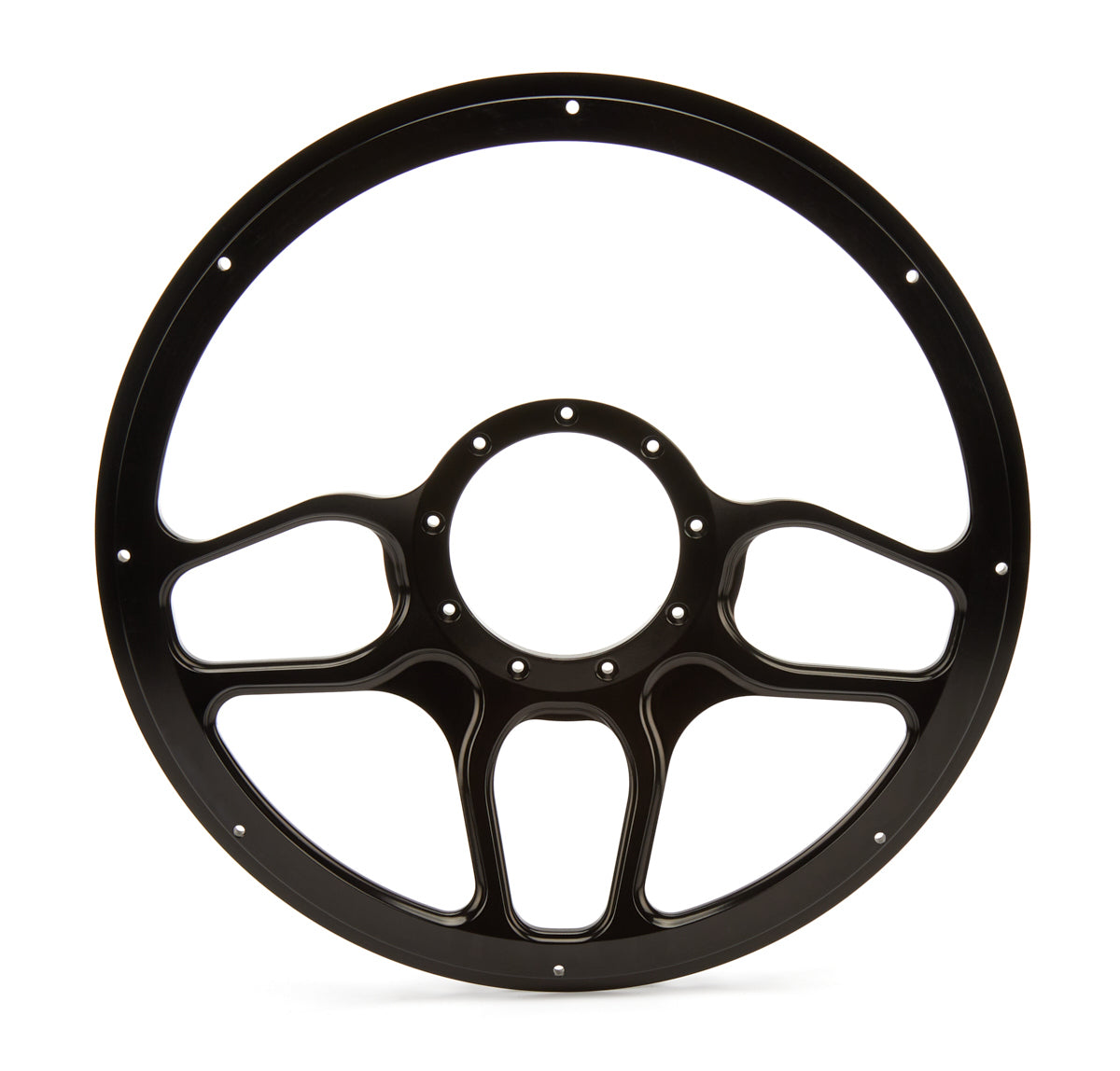 Billet Specialties Steering Wheel 1/2 Wrap Win Lite Black