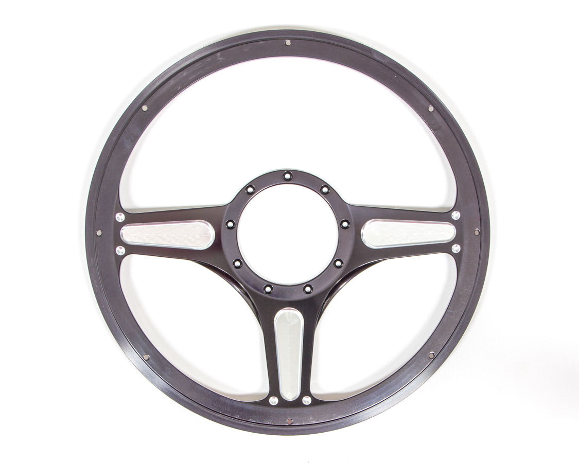 Billet Specialties Street Lite Steering Wheel Black