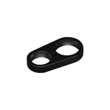 Cargar imagen en el visor de la galería, Separador de mangueras Billet Specialties .625 X .625 Negro