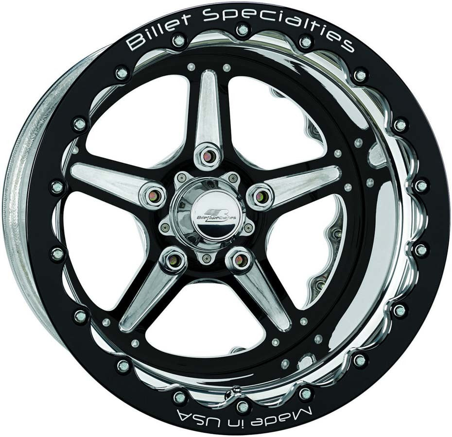 Billet Specialties Street Lite Black Wheel 15X10 4.5in BS