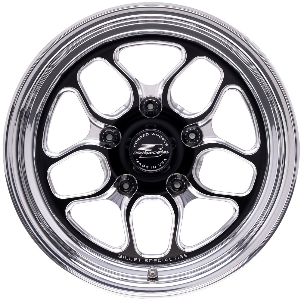 Billet Specialties Win Lite Wheel Black 15 x 4 1.62 BS