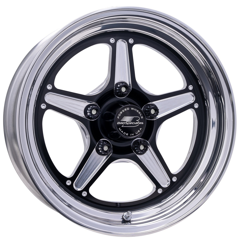 Billet Specialties Street Lite Black Wheel 15X3.5 1.75IN BS