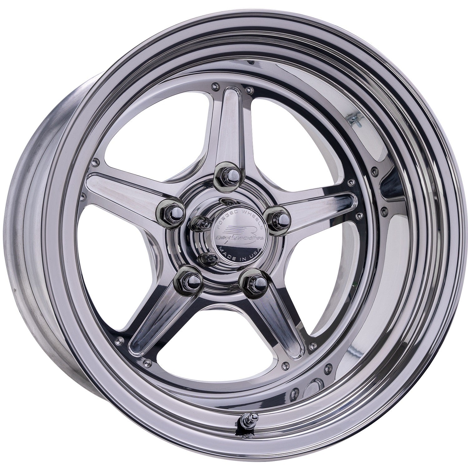 Billet Specialties Street Lite Wheel 15X10 5.5 BS 5X4.75 BC