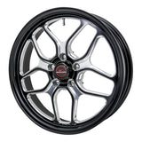 Billet Specialties Win Lite Wheel Black 18 x 5 2.125in BS