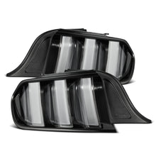 Cargar imagen en el visor de la galería, AlphaRex 15-23 Ford Mustang NOVA-Series Prismatic LED Tail Lights Black-Clear