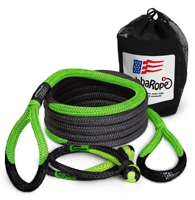 Bubba Rope UTV/SxS Recovery Gear Set 5/8in x 20ft Green