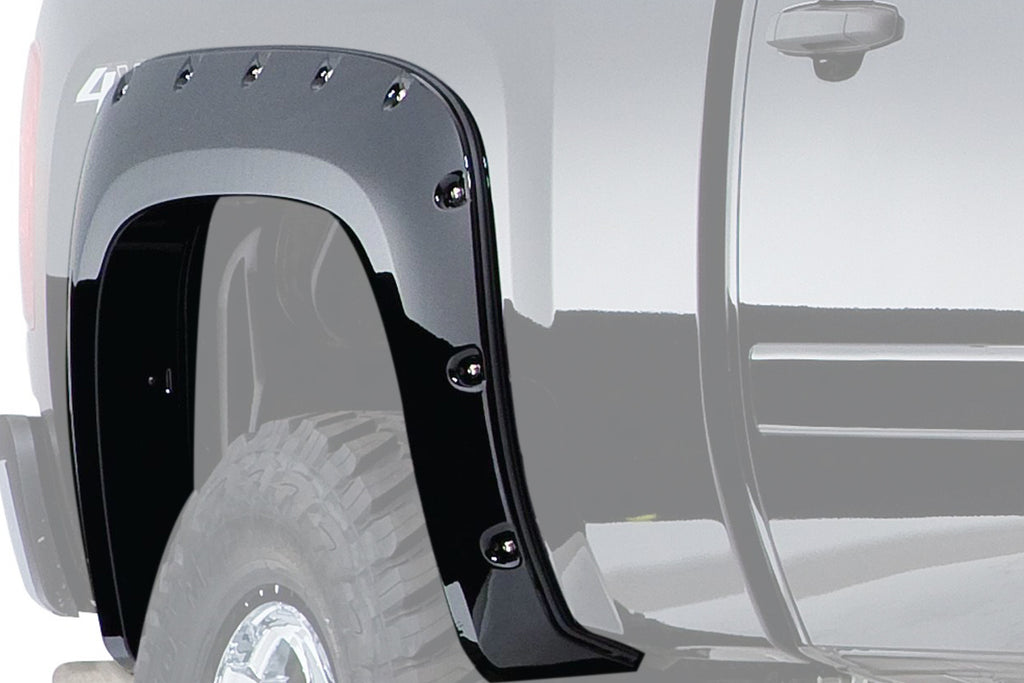 Bushwacker 99-07 Ford Super Duty SB Cut Out Flares Rear