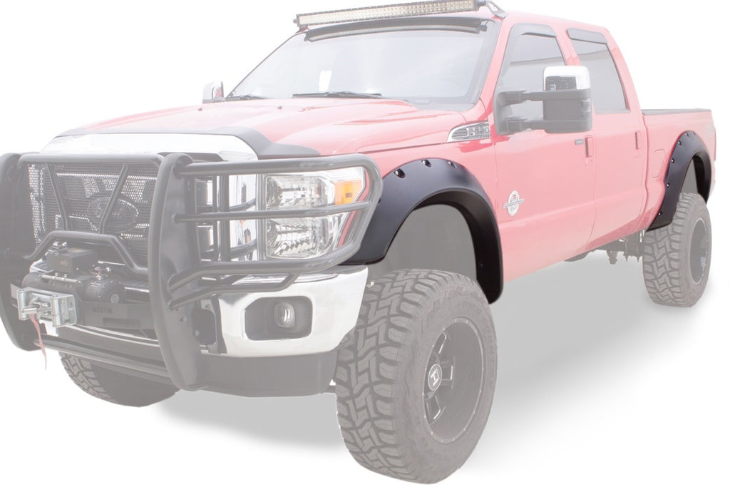 Guardabarros recortados para Ford Super Duty Bushwacker 11-16