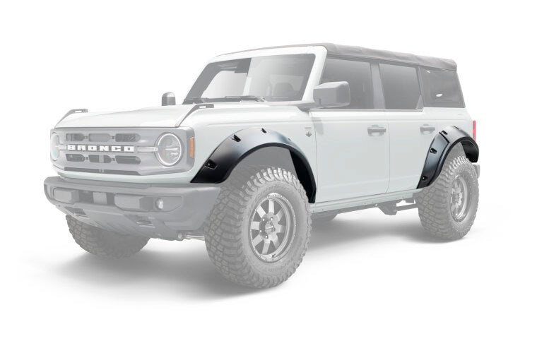 21-   Ford Bronco Pocket Style Fender Flares 4Pcs