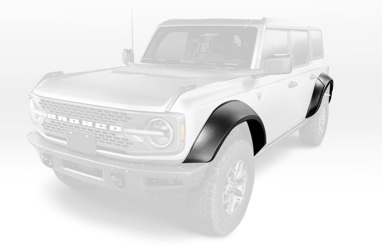 Bushwacker 21-  Ford Bronco Extend- A-Flare Fender Flare 4Pc