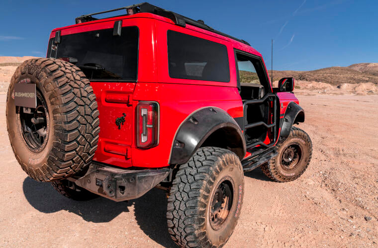 Bushwacker 21-   Ford Bronco Pocket Style Fender Flares 4Pcs