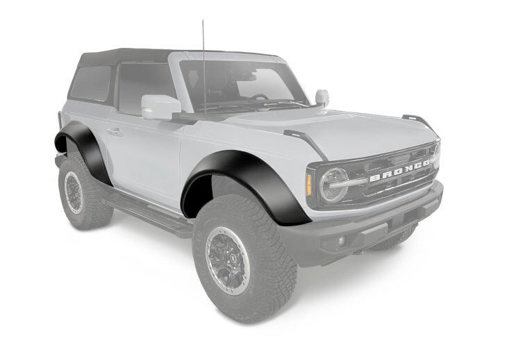 Bushwacker 21-   Ford Bronco Extend -A-Fender Flares 4Pcs.