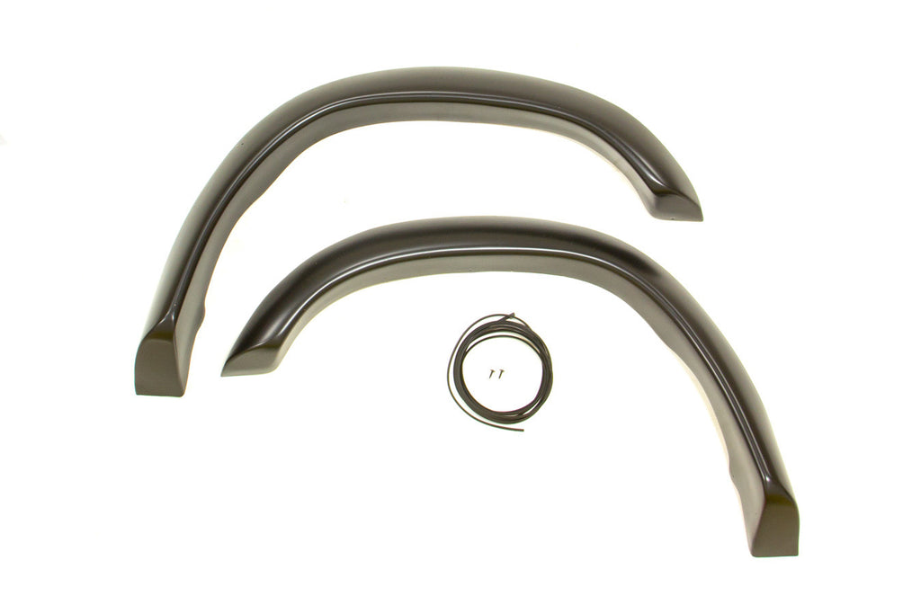 Bushwacker Extend-A-Fender Flare Frnt Pair 99-13 Ford Van