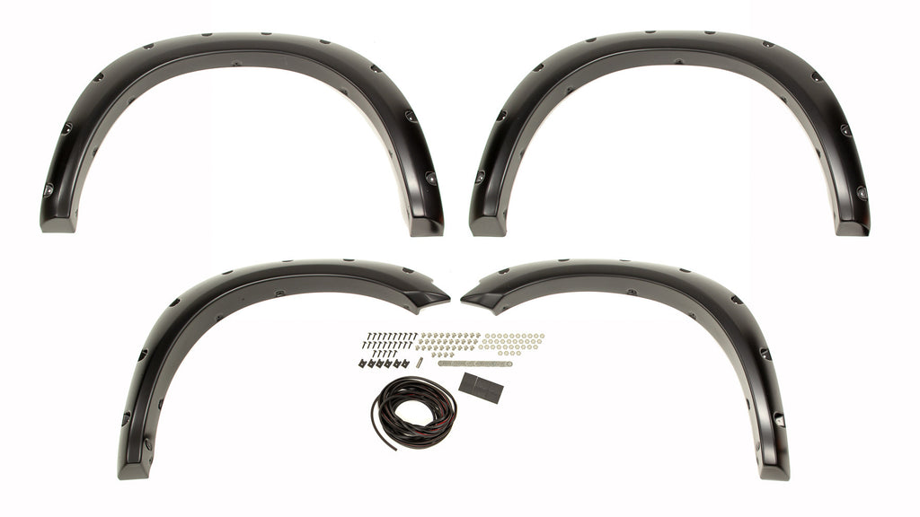 Fender Flares Pocket Style Kit - Front/Rear - 4pc