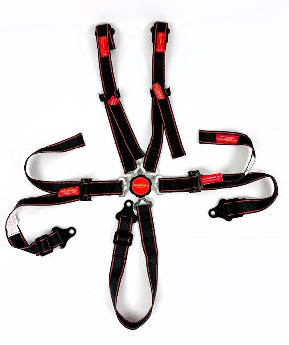 Butler Built Harness 5pt Camlock P/U 2in Black