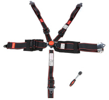 Cargar imagen en el visor de la galería, Butler Built Harness Elite 5pt Camlock P/U Ratchet Blk