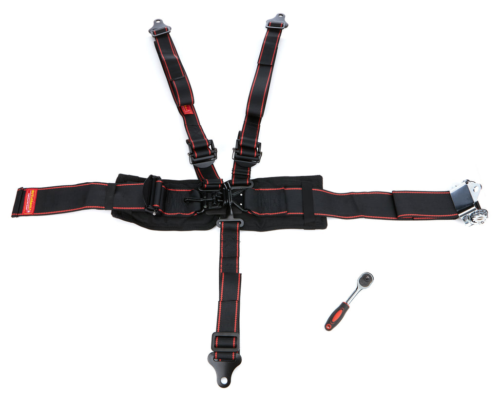 Butler Built Harness Elite 5pt L&L P/U Ratchet Black