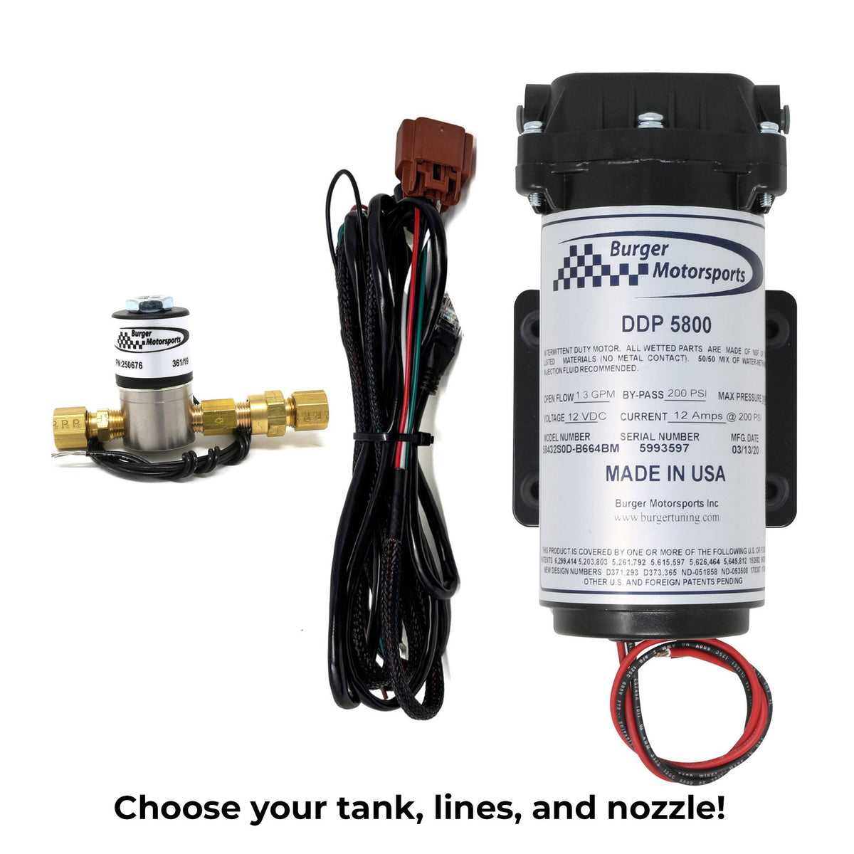 BMS Water Methanol Injection Kit - view 3