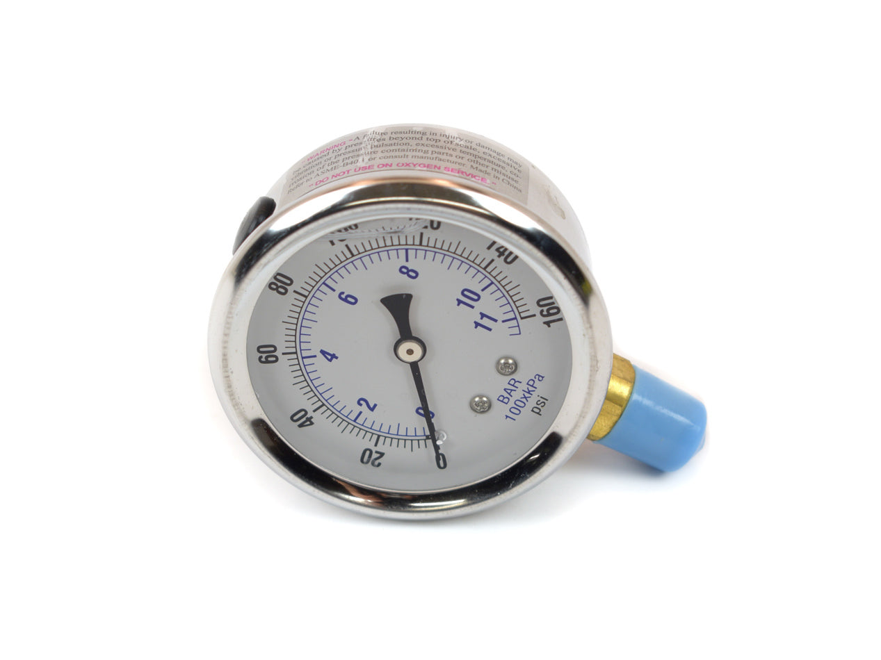 Canton S/S Accusump Gauge 0-160psi- Liquid Filled