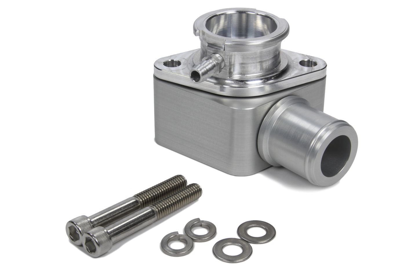 Canton Billet Water Filler Neck w/1.5 Hose Fitting