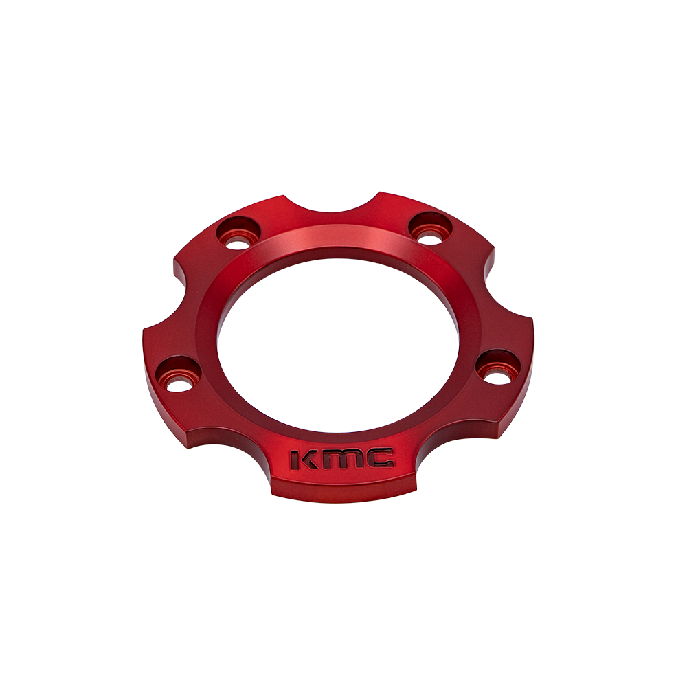 KS CAP RING 5X4.5 - ANODIZED RED