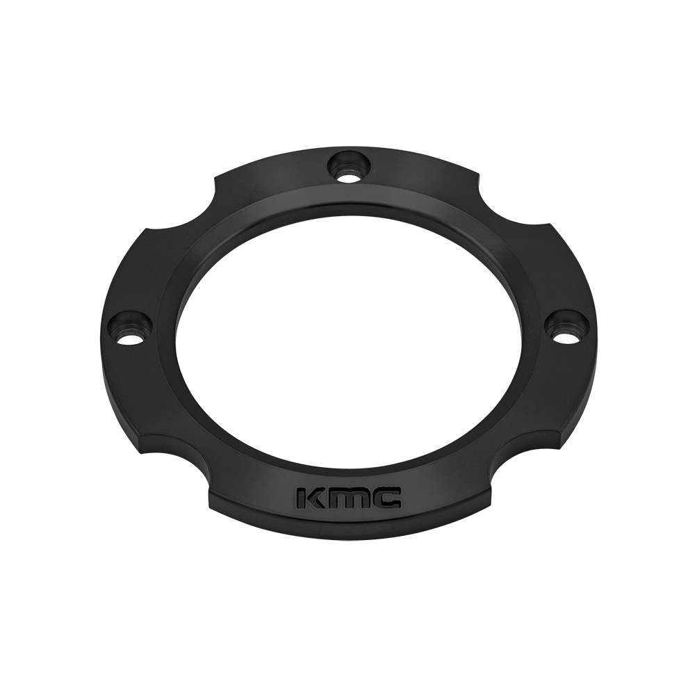 KS CAP RING 4X137 - ANODIZED SATIN BLACK