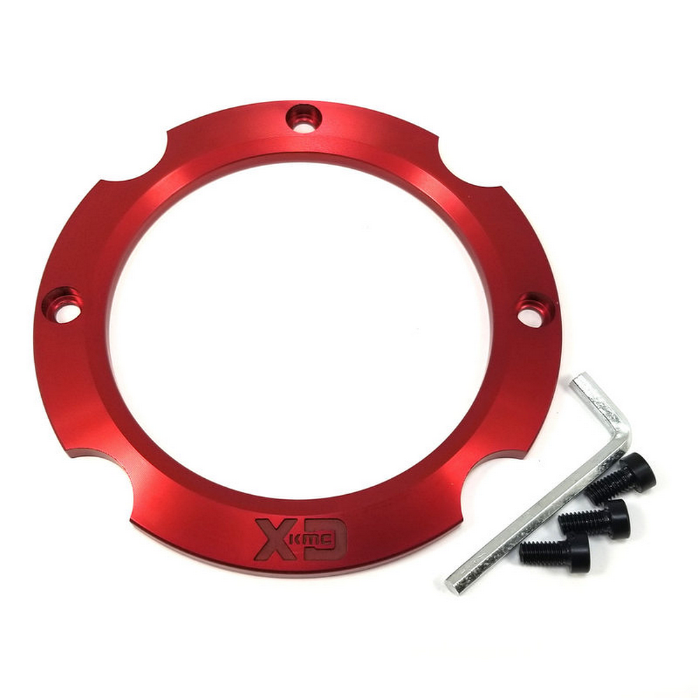 XS CAP RING 4X156 - ANODIZED RED