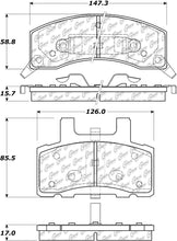 Load image into Gallery viewer, Centric Parts C-TEK Ceramic Brake Pads with Shims