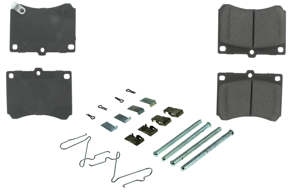 Pastillas de freno semimetálicas Centric Parts Posi-Quiet con hardware