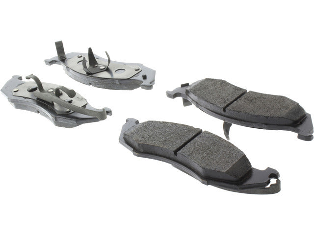 Centric Parts Posi-Quiet Semi-Metallic Brake Pads with Hardwar